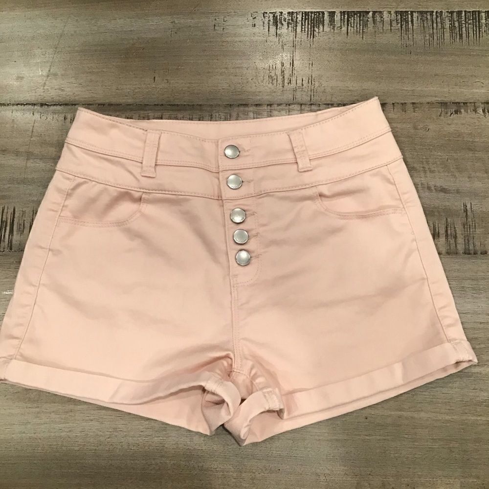 🌺3 FOR $20🌺 - Tinsel Town soft pink high rise mom jean